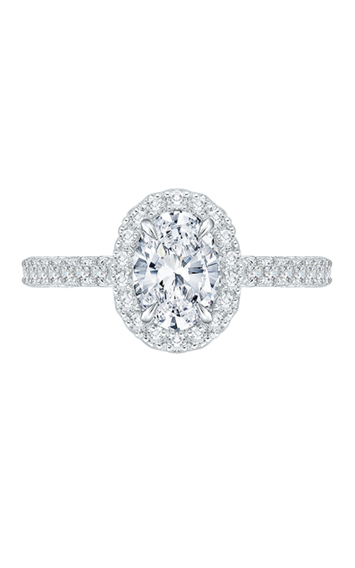 Shah Luxury Carizza Engagement Ring CAO0085EK-37W (Center Not Included)
