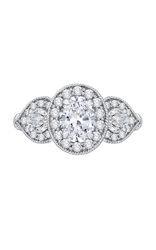 Shah Luxury Carizza Engagement Ring CAO0215EK-37W-1.50 (Center Not Included)