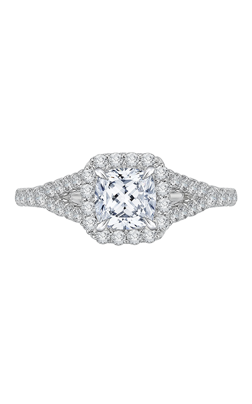 Shah Luxury Carizza Engagement Ring CAU0050EK-37W (Center Not Included)