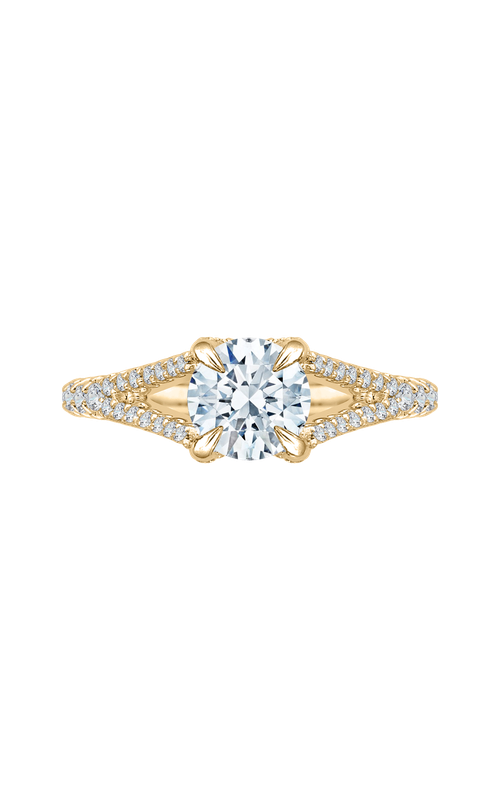 Shah Luxury Carizza Engagement Ring CA0048EK-37 (Center Not Included)