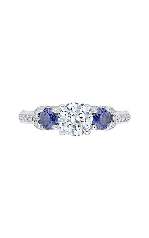 Shah Luxury Carizza Engagement Ring CA0056EK-S37W (Center Not Included)