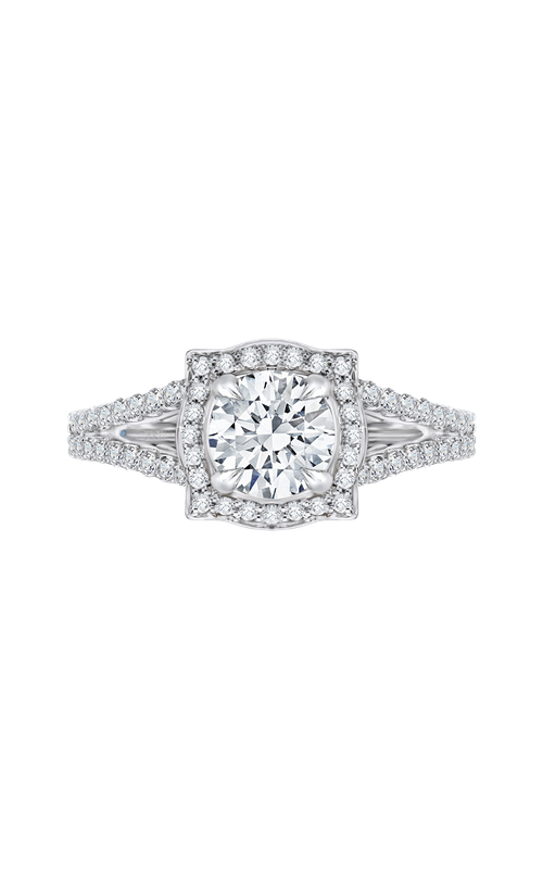 Shah Luxury Carizza Engagement Ring CA0100EK-37W (Center Not Included)