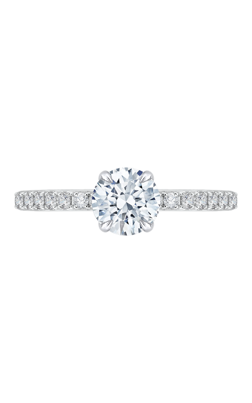 Shah Luxury Carizza Engagement Ring CA0111EK-37WY (Center Not Included)