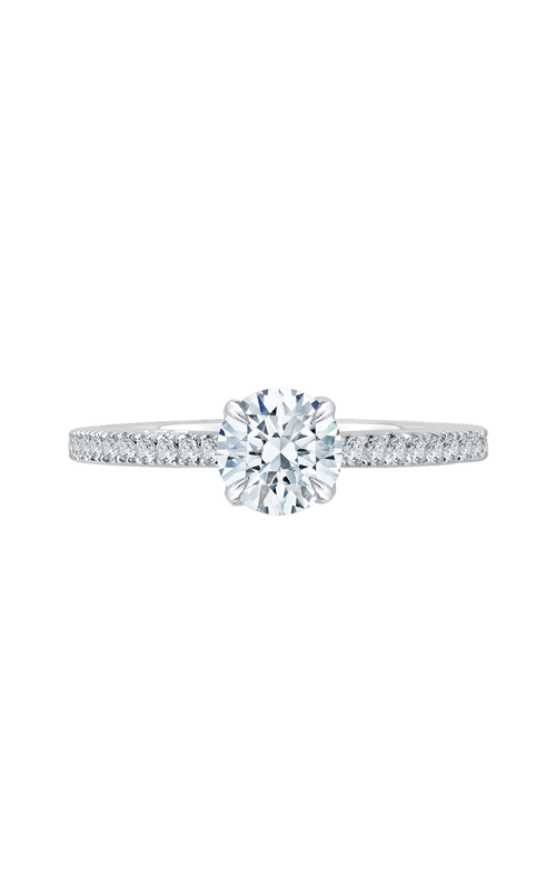 Shah Luxury Carizza Engagement Ring CA0116EK-37WY-1.00 (Center Not Included)