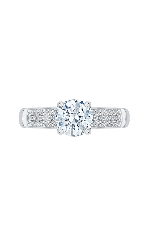 Shah Luxury Carizza Engagement Ring CA0130EK-37W (Center Not Included)