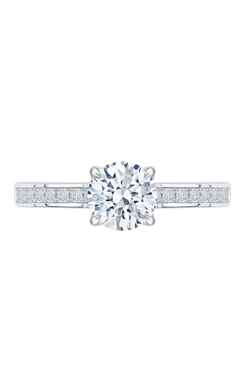 Shah Luxury Carizza Engagement Ring CA0132EHK-37W (Center Not Included)