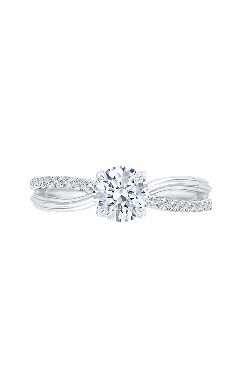 Shah Luxury Carizza Engagement Ring CA0135EHK-37W (Center Not Included)