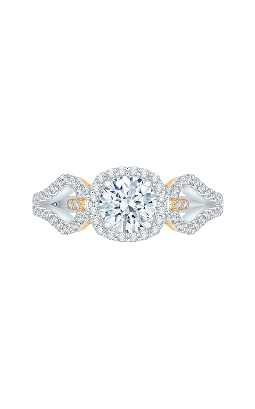 Shah Luxury Carizza Engagement Ring CA0155EHK-37WY (Center Not Included)