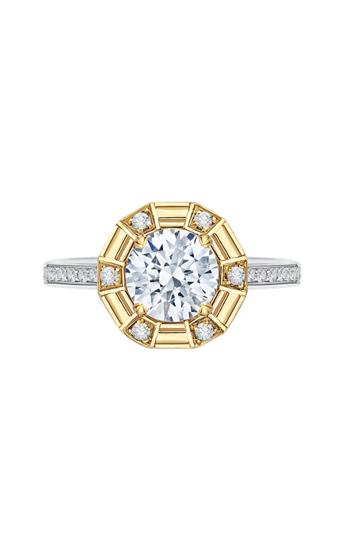 Shah Luxury Carizza Engagement Ring CA0182EHK-37WY-1.50 (Center Not Included)