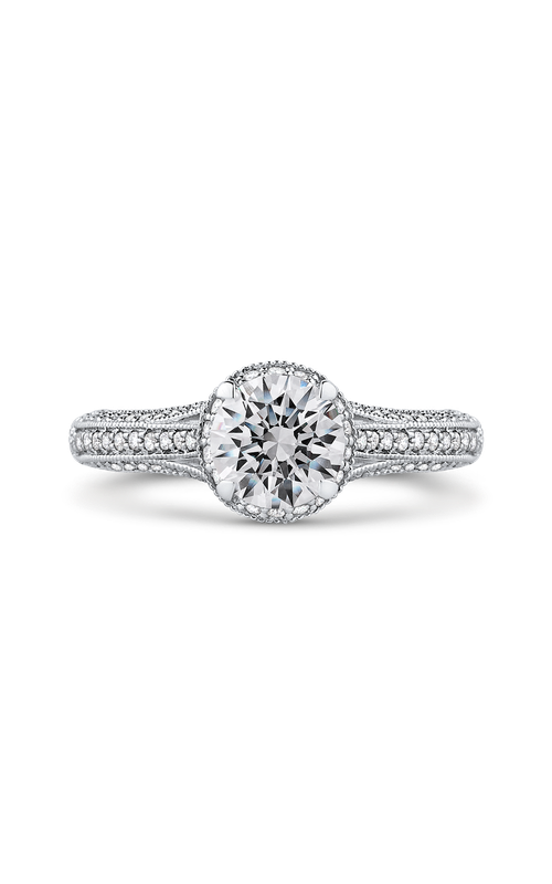 Shah Luxury Carizza Engagement Ring CA0229EHK-37W (Center Not Included)