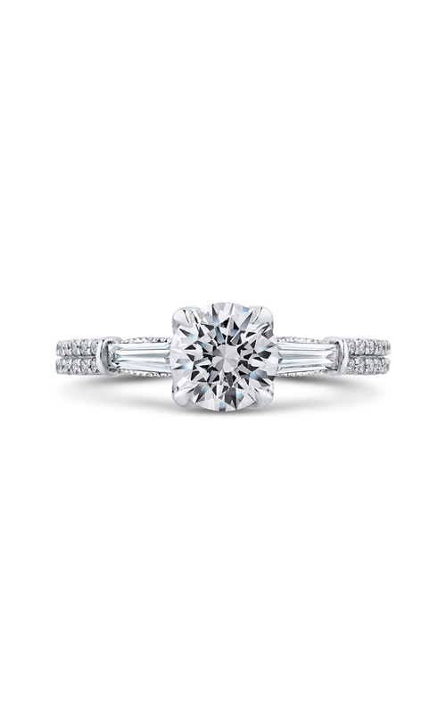 Shah Luxury Carizza Engagement Ring CA0256EHK-37W-1.00 (Center Not Included)
