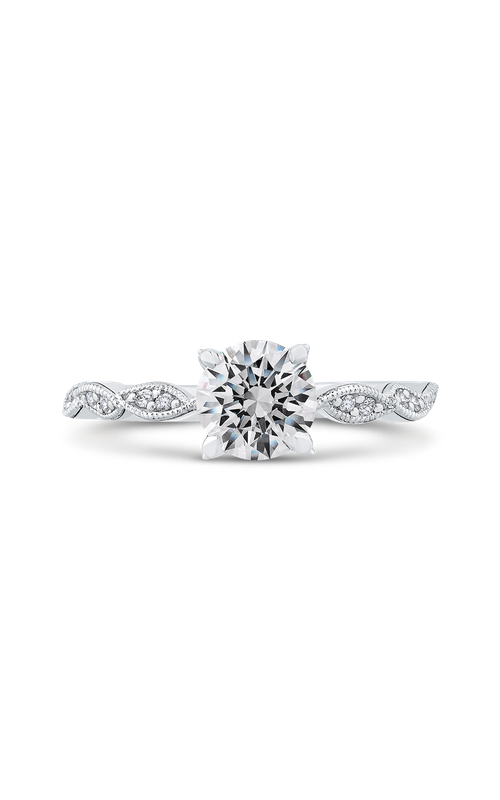 Shah Luxury Carizza Engagement Ring CA0259EHK-37W-1.00 (Center Not Included)