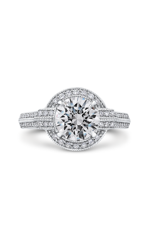 Shah Luxury Carizza Engagement Ring CA0286EHK-37W-2.00 (Center Not Included)