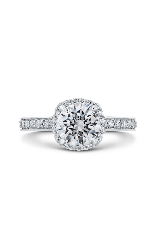Shah Luxury Carizza Engagement Ring CA0291EQK-37W-1.50 (Center Not Included)