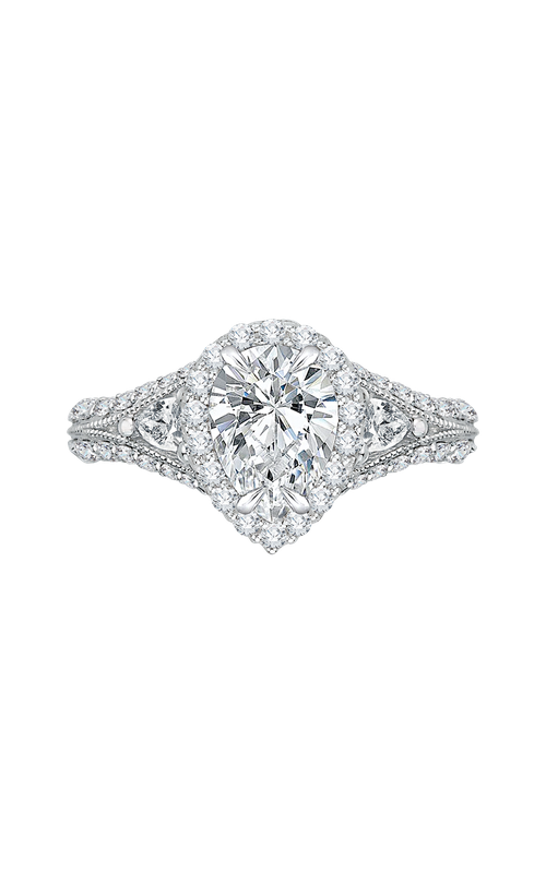 Shah Luxury Carizza Engagement Ring CAA0041EK-37W (Center Not Included)