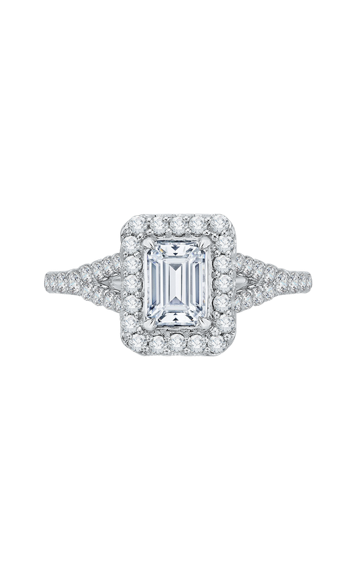 Shah Luxury Carizza Engagement Ring CAE0033EK-37W (Center Not Included)