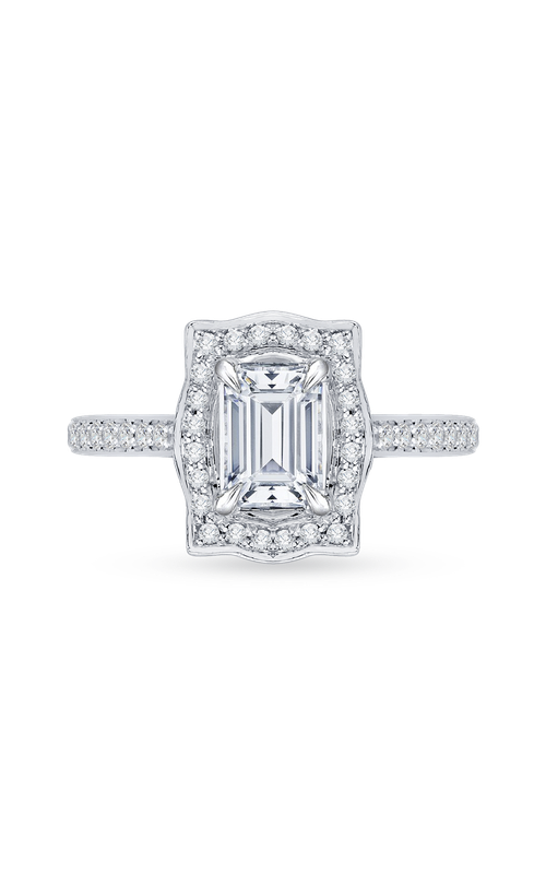 Shah Luxury Carizza Engagement Ring CAE0091EK-37W (Center Not Included)