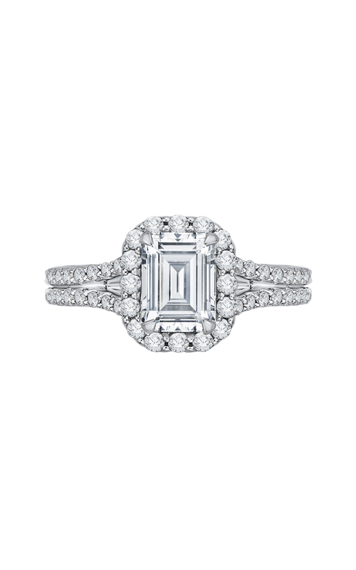 Shah Luxury Carizza Engagement Ring CAE0193EHK-37WY-1.50 (Center Not Included)
