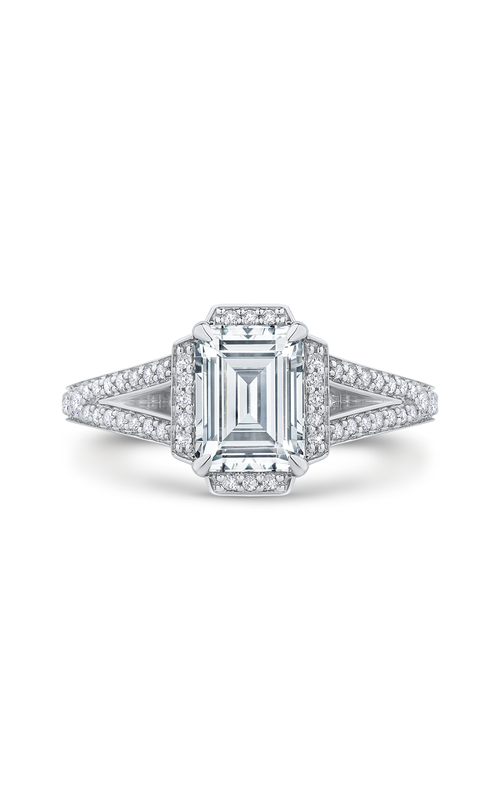 Shah Luxury Carizza Engagement Ring CAE0245EHK-37W-1.50 (Center Not Included)