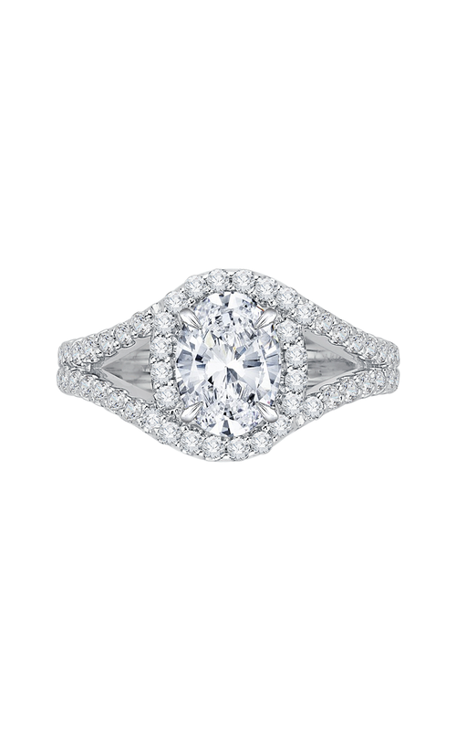 Shah Luxury Carizza Engagement Ring CAO0057EK-37W (Center Not Included)