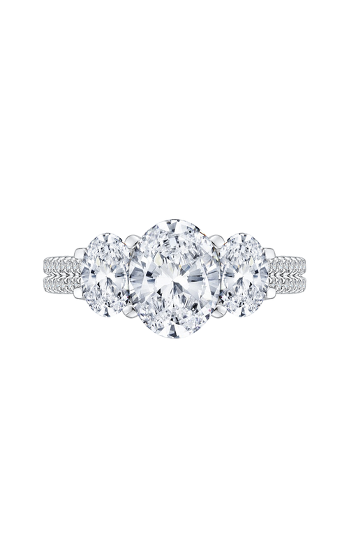 Shah Luxury Carizza Engagement Ring CAO0190EHK-37W-1.75 (Center Not Included)