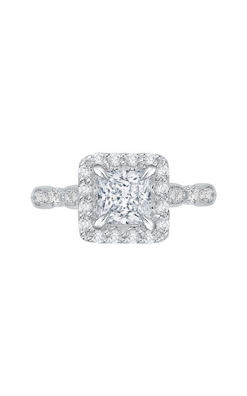 Shah Luxury Carizza Engagement Ring CAP0042EK-37W (Center Not Included)