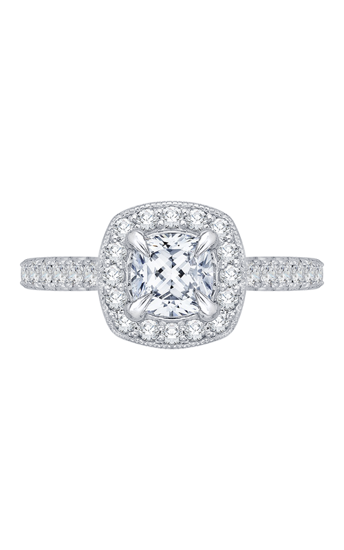Shah Luxury Carizza Engagement Ring CAU0058EK-37W (Center Not Included)