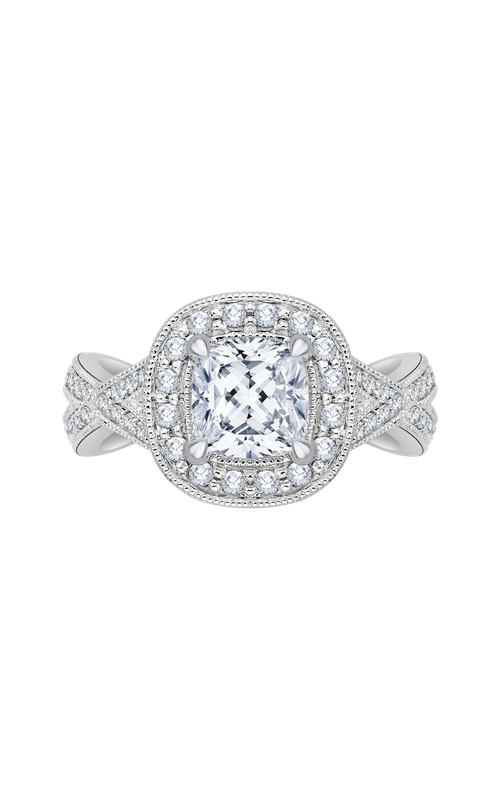 Shah Luxury Carizza Engagement Ring CAU0080EK-37W (Center Not Included)