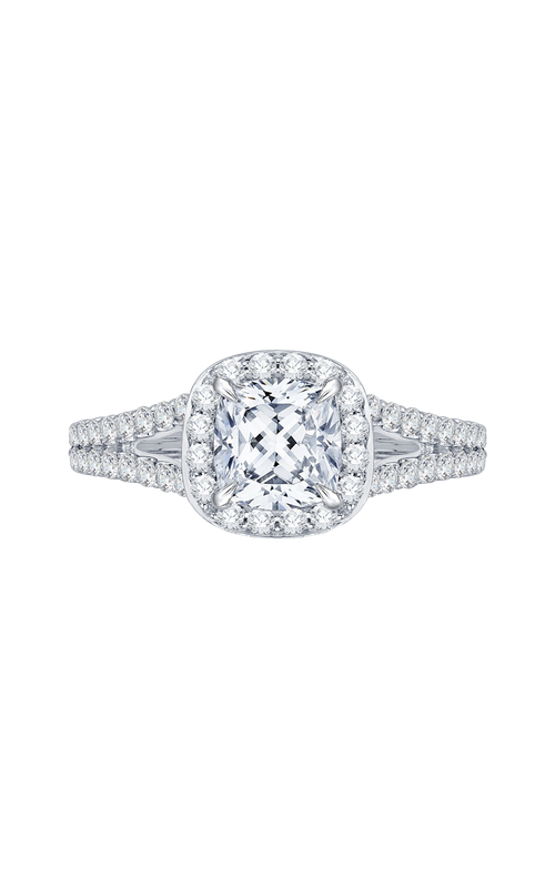 Shah Luxury Carizza Engagement Ring CAU0093EK-37W (Center Not Included)