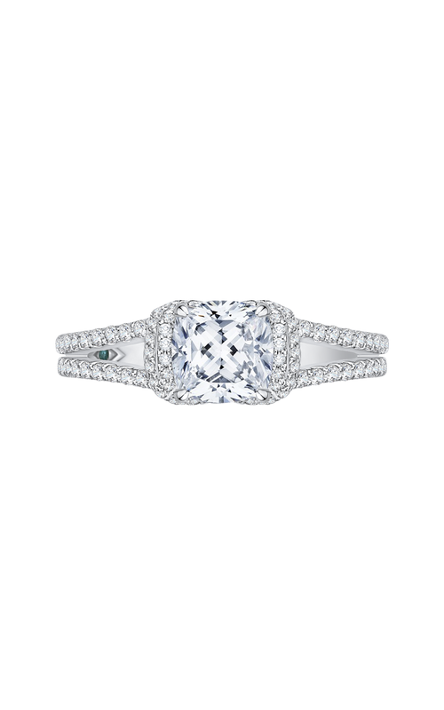 Shah Luxury Carizza Engagement Ring CAU0184EK-37W-1.50 (Center Not Included)