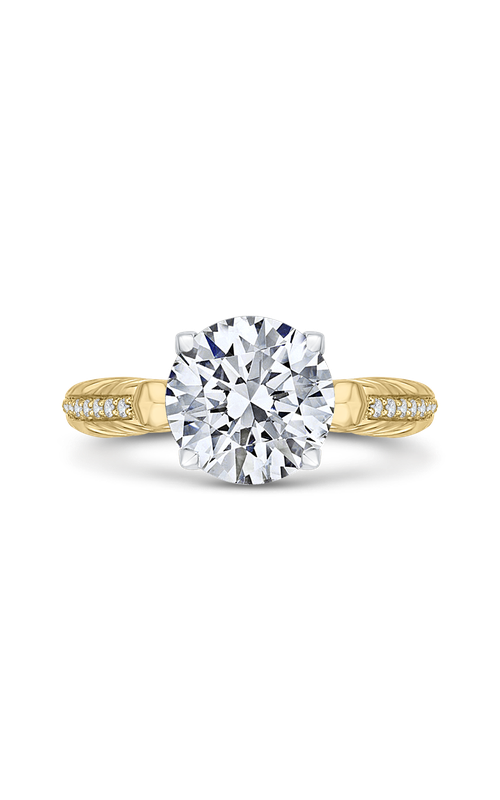 Shah Luxury Carizza Boutique Engagement Ring QR0056EK-40WY-3.00 (Center Not Included)