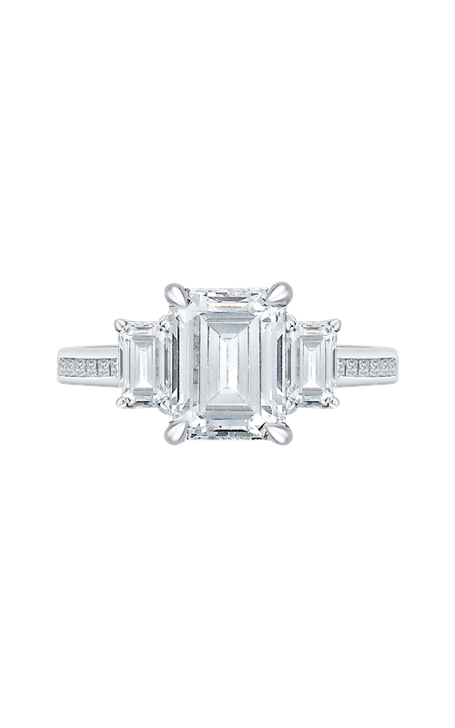 Shah Luxury Carizza Boutique Engagement Ring QRE0036K-40W (Center Not Included)