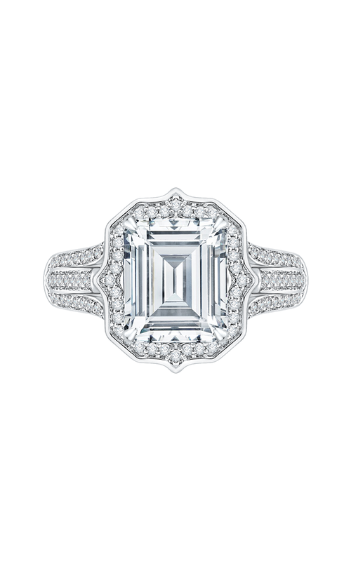 Shah Luxury Carizza Boutique Engagement Ring QRE0051K-40W-3.00 (Center Not Included)