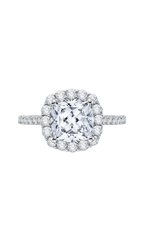 Shah Luxury Carizza Boutique Engagement Ring QRU0023K-40W (Center Not Included)