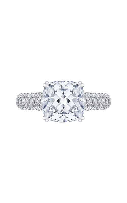 Shah Luxury Carizza Boutique Engagement Ring QRU0037K-40W (Center Not Included)