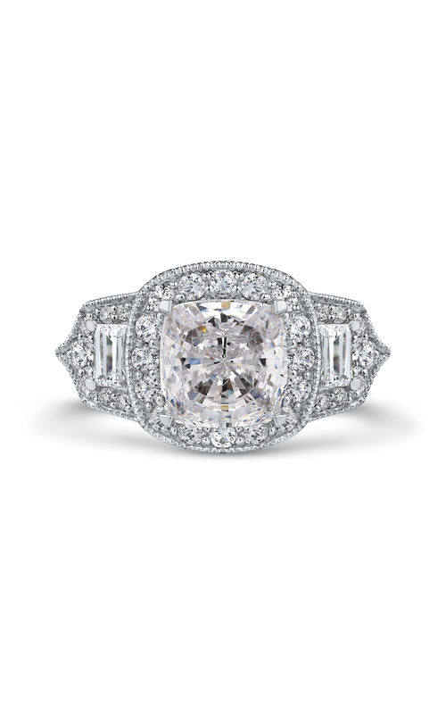 Shah Luxury Carizza Boutique Engagement Ring QRU0061EK-40WY-4.00 (Center Not Included)