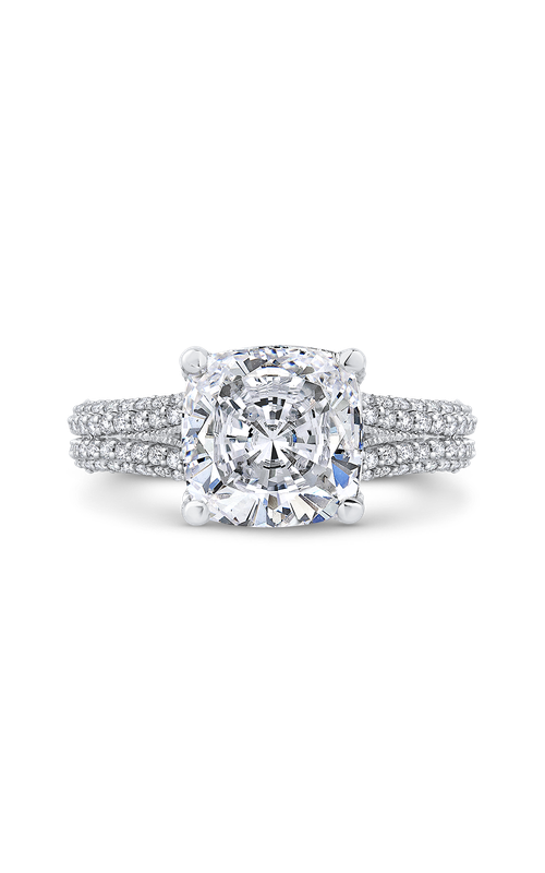 Shah Luxury Carizza Boutique Engagement Ring QRU0063EK-40W (Center Not Included)
