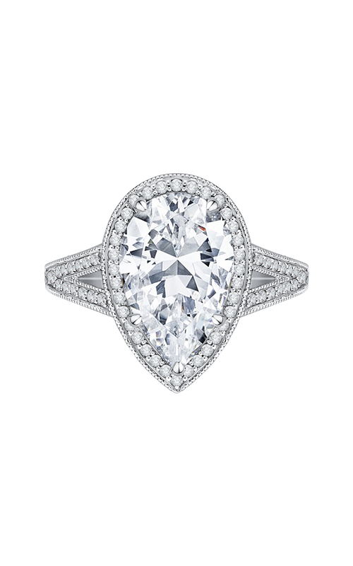 Shah Luxury Carizza Boutique Engagement Ring QRA0043K-40W-3.00 (Center Not Included)