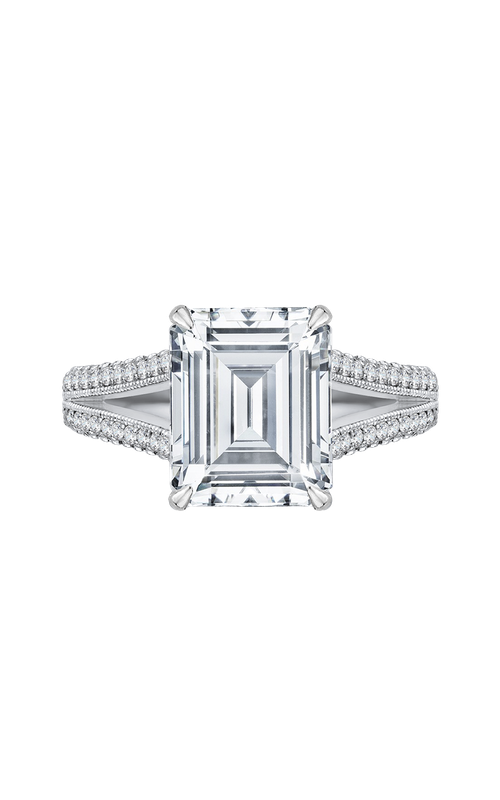 Shah Luxury Carizza Boutique Engagement Ring QRE0022EK-40W-2.50 (Center Not Included)