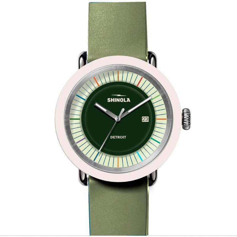 Shinola, Circadian Monster, 36Mm, Green Automatic Movement, Within