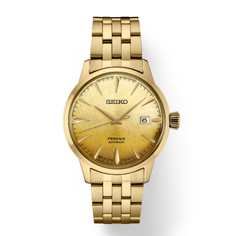 Seiko Presage Cocktail Time Automatic Stainless Steel With Gold