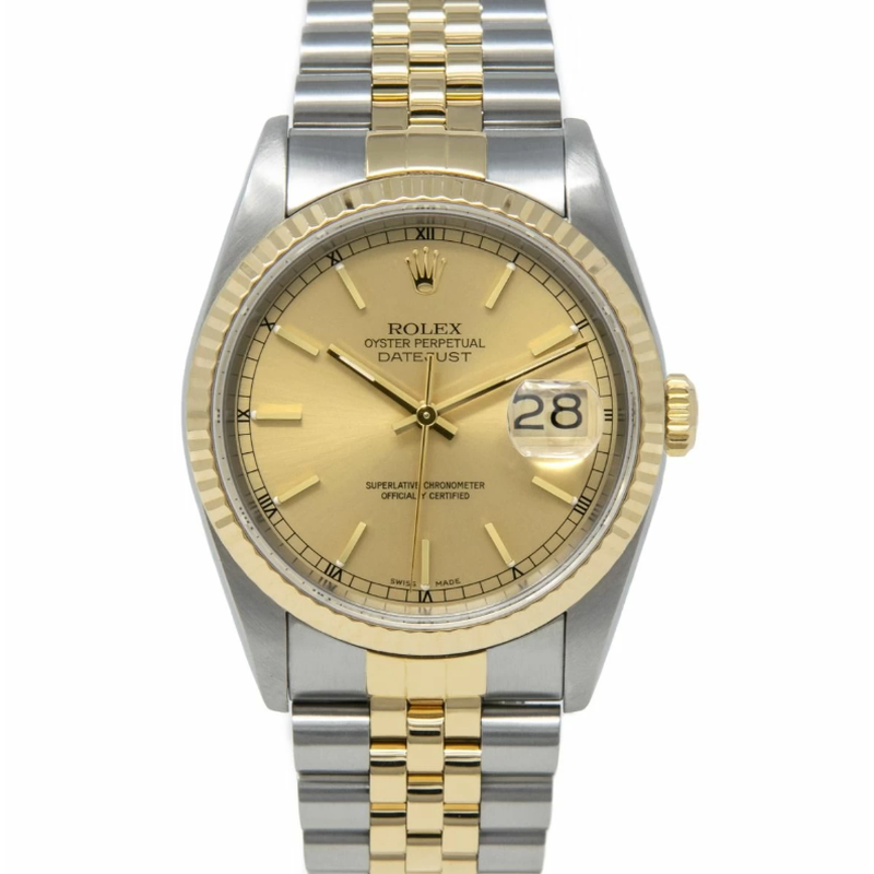 Oyster Perpetual Rolex Datejust, 36mm case size, Stainless Steel