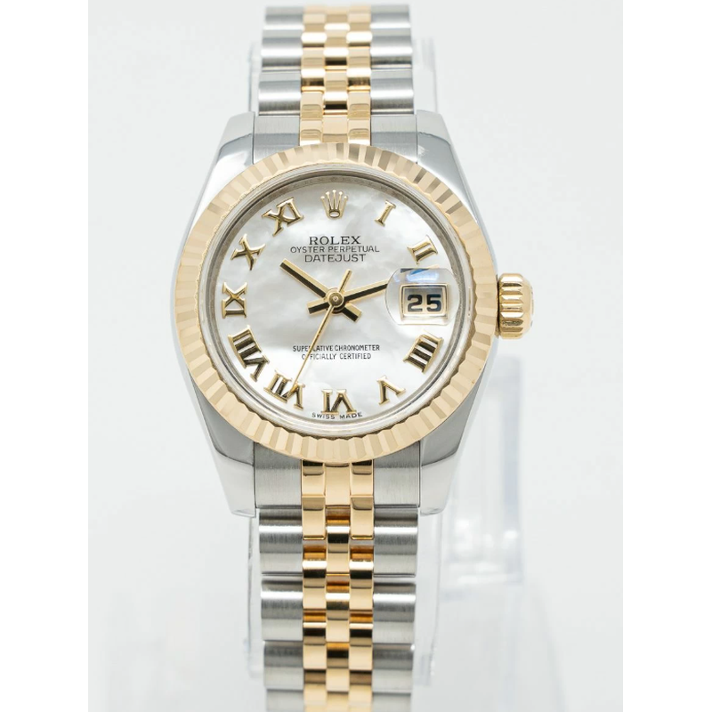 Oyster Perpetual Rolex Datejust, Stainless Steel and 18 karat