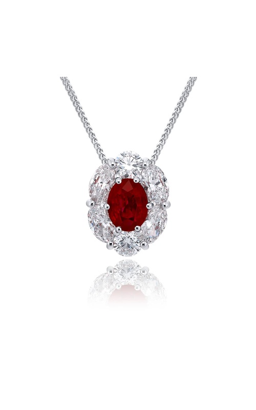 Colored Stone Necklace PRL-2366/109632