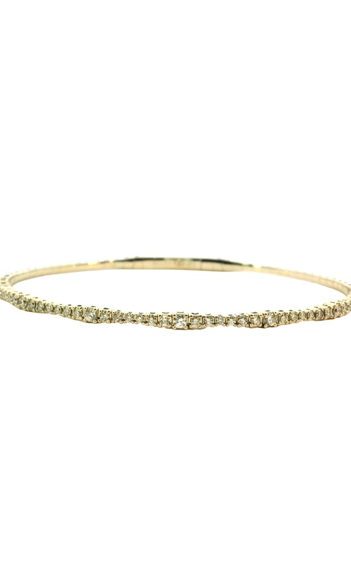 14K Yellow Gold Diamond Bracelet