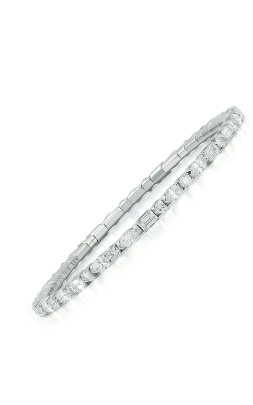 18K White Gold Diamond Bracelet