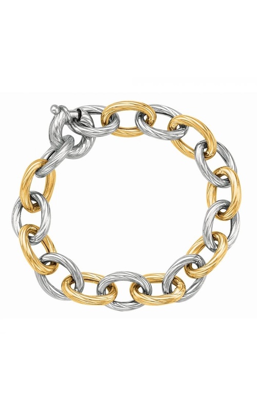 18K Yellow Gold Chain Bracelet