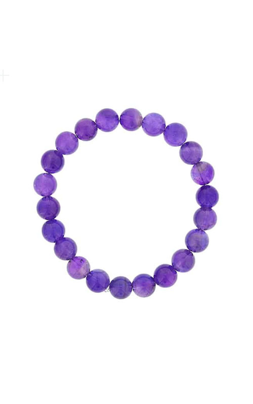 Amethyst Bead Bracelet