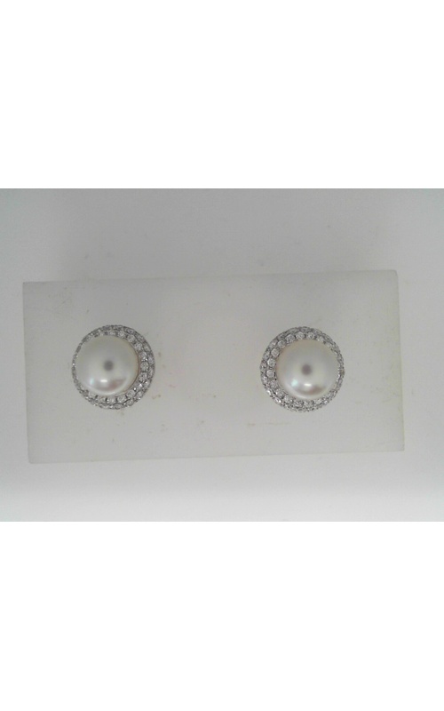 14 White Gold Stud, Pearl, Halo and Diamond Earrings