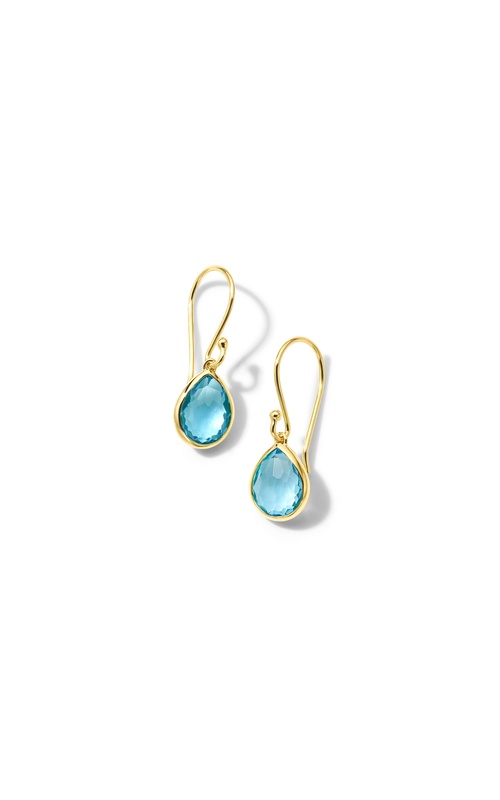 18k Yellow Gold Gemstone Earrings